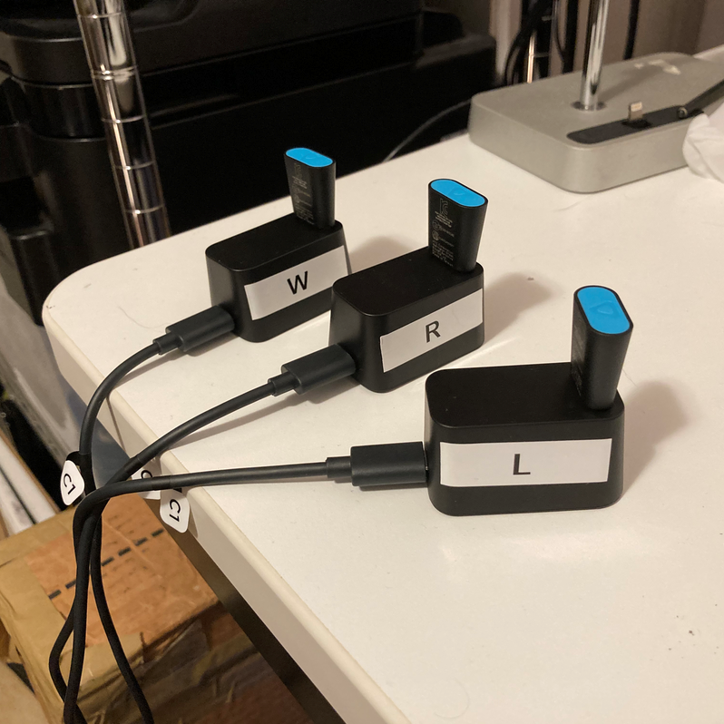 Labeled Dongles